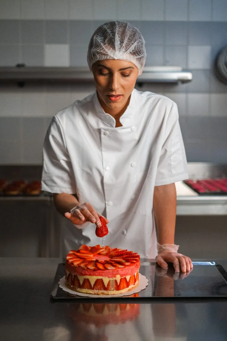 Julia Garnier lors d’une campagne Proman