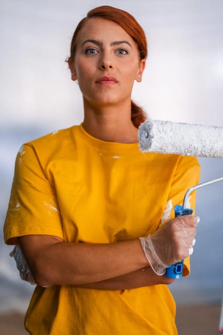 Julia Garnier lors d’une campagne Proman