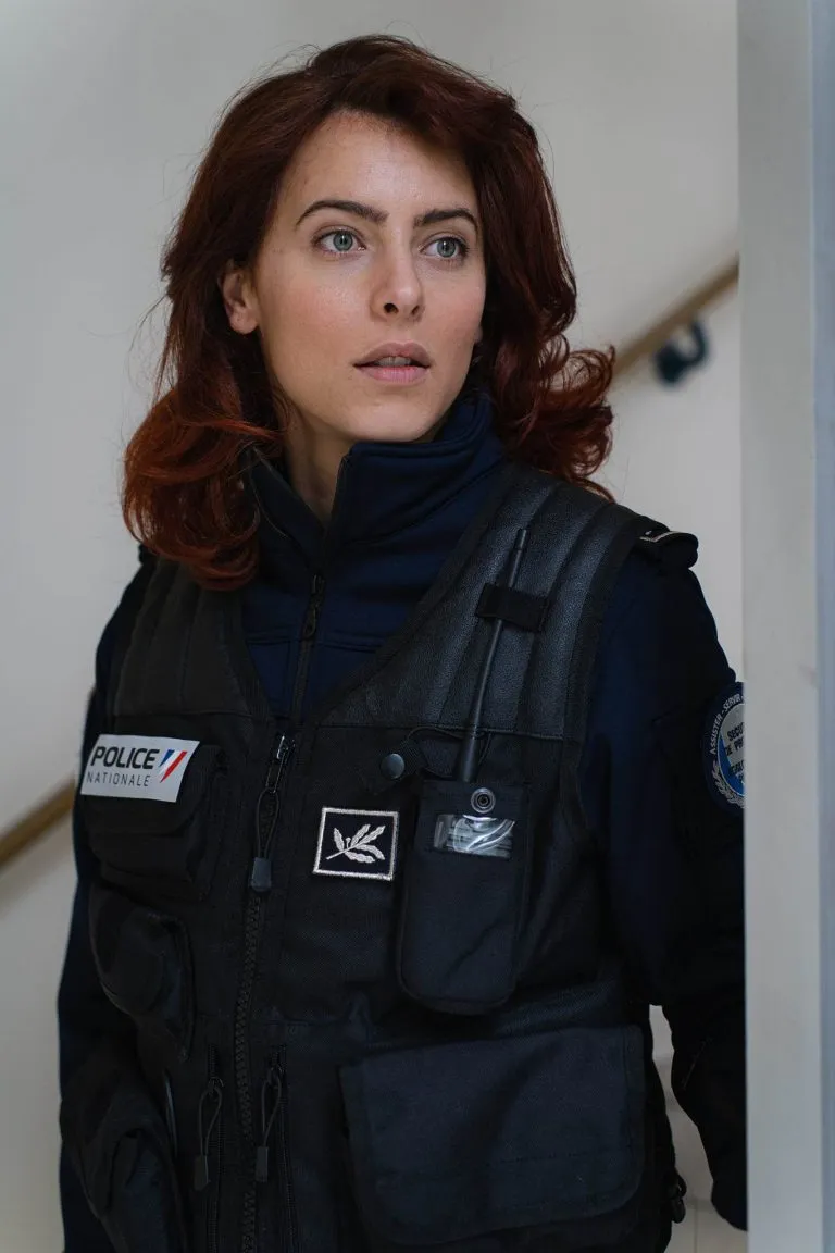 Julia Garnier lors d’une campagne Mutuelle MGP